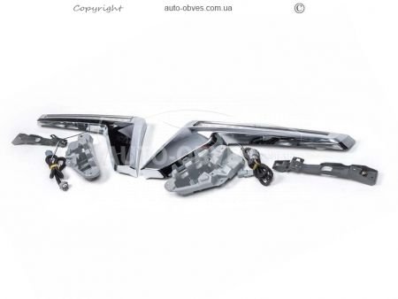 Headlight Covers Cilia for Toyota Land Cruiser 200 2016-2021 фото 0
