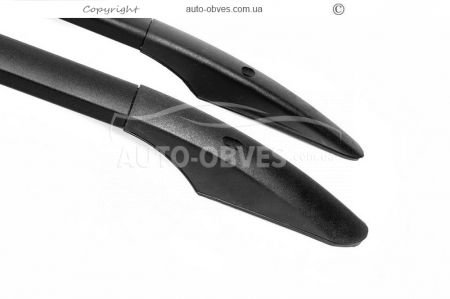 Roof rails Volkswagen T6 - type: fastening alm, color: black фото 3