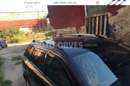 Roof rails Opel Astra H 2004-2013 sw - type: abs mounting фото 2