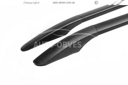 Roof rails Chevrolet Niva - type: abs mounting, color: black фото 1
