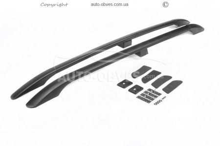 Roof rails Chevrolet Niva - type: abs mounting, color: black фото 0