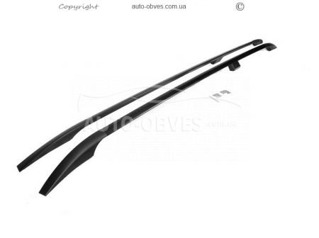 Roof rails Mercedes Vito, Viano - type: rear fastening alm, color: black фото 0