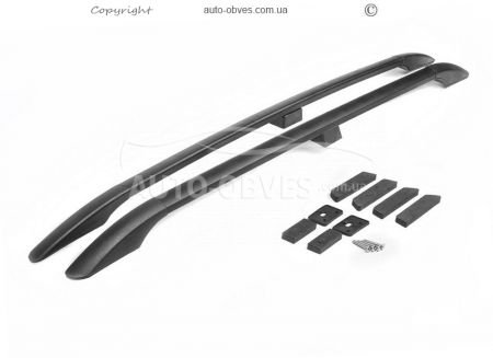 Roof rails Toyota Rav4 2006-2010 - type: abs mounting, color: black фото 0
