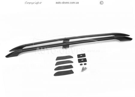 Roof rails Volkswagen Caddy - type: abs fasteners, color: black фото 1