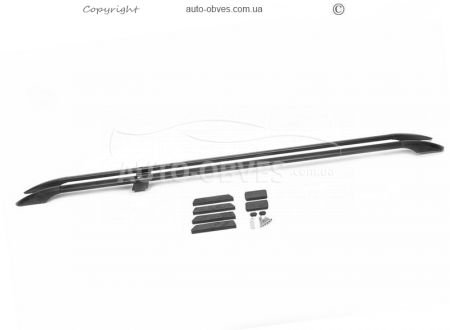 Roof rails Volkswagen T5 - type: abs fasteners, color: black фото 1