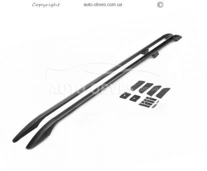 Roof rails Ford Transit 2014-... - type: mounting lugs, color: black фото 1