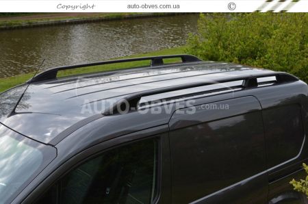 Рейлинги Fiat Doblo 2001-2012 - тип: пк crown, цвет: черный фото 3