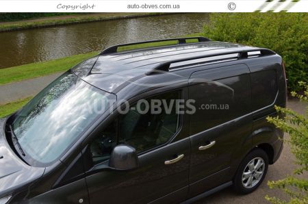 Рейлинги Fiat Doblo 2001-2012 - тип: пк crown, цвет: черный фото 2