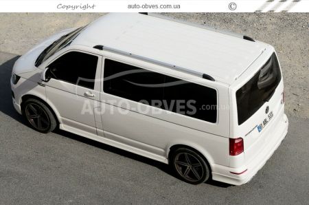 Roof rails Volkswagen T6 - L1\L2 - type: integrated, color: gray фото 5