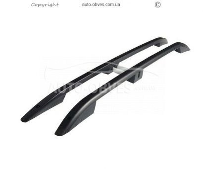 Roof rails Citroen Berlingo 2018-... L1\L2 base - type: pc crown, color: black фото 0