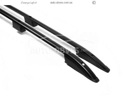 Roof rails Citroen Berlingo 2018-... L1\L2 base - type: pc crown, color: black фото 4