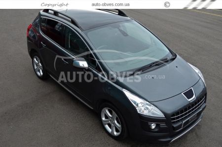 Roof rails Peugeot 3008 - type: pc crown фото 2