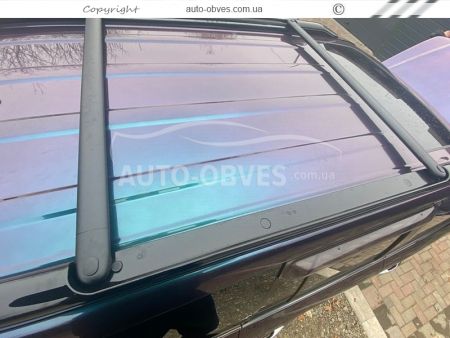 Roof rails with jumpers Toyota Land Cruiser 200 - type: analogue фото 2