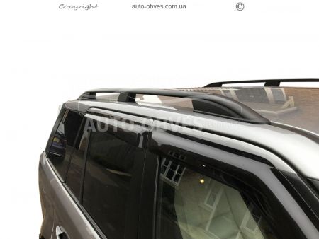 Roof rails Range Rover Sport - type: pc crown, color: black фото 1