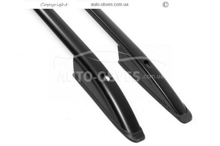 Longitudinal Roof rails Ford Custom color black short (L1) \ length (L2) base (PK Erkul) фото 3