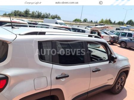 Roof rails Jeep Renegade - type: pc crown фото 1
