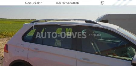Рейлінги Volkswagen Tiguan 2016-... - тип: пк crown фото 2