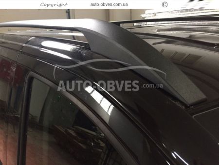 Рейлінги Mercedes Vito, V-class - колір: чорний фото 5