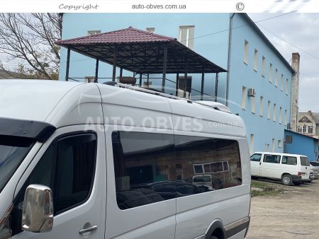 Roof rails Volkswagen Crafter 2017-... - type: abs mounting фото 3