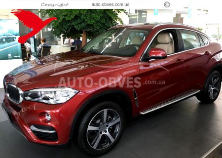 Roof rails BMW X6 F16 2014-2018 - type: analogue фото 3