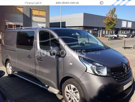 Roof rails Fiat Talento 2016-2022 - type: PC crown фото 6