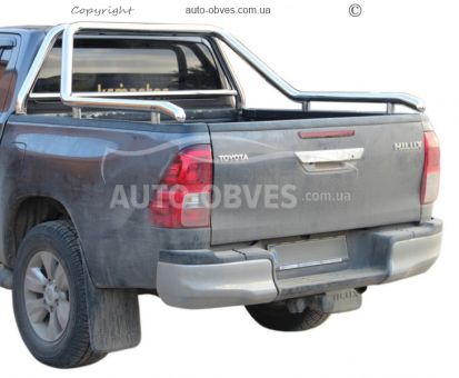 Arch in the body of Toyota Hilux 2015-2020 - type: long version фото 0