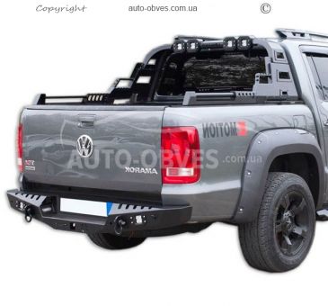 Задний силовой бампер для Volkswagen Amarok 2010-2022 фото 2