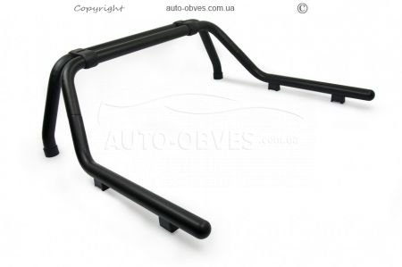 Комплект ролет + дуга Ford Ranger 2012-... - колір: чорний фото 3