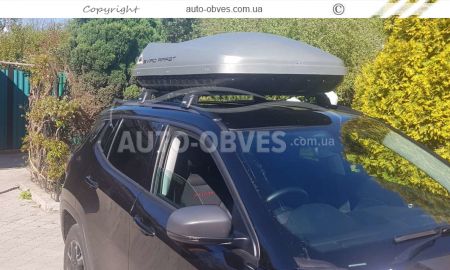 Crossbars for integrated roof rails Jeep Compass 2017-... type: Air-2 color: gray фото 5