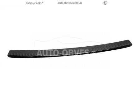 Cover for rear bumper with bend Volkswagen T5 Transporter 2004-2010 - type: abs plastic фото 1
