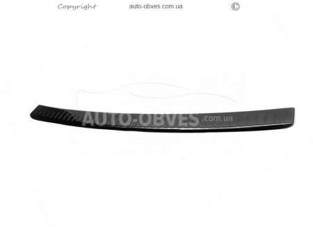 Cover for rear bumper with bend Volkswagen T5 Transporter 2004-2010 - type: abs plastic фото 0
