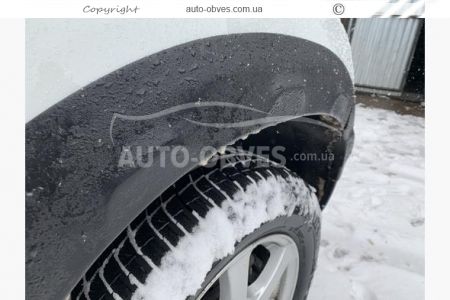 Renault Duster fender flares - type: high impact ABS plastic фото 3