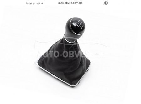 Gear knob Volkswagen Golf 7 - type: gear knob and case 5 mortar фото 0