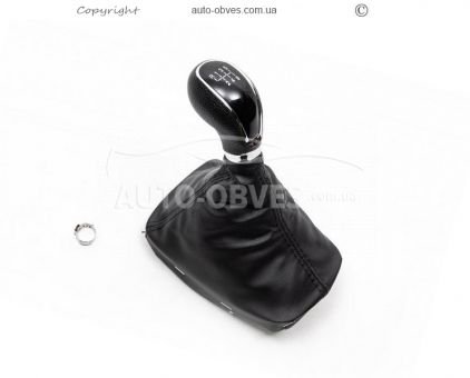 Gear knob Opel Insignia 2010-2017 - type: gear knob and cover 6 mortar фото 0