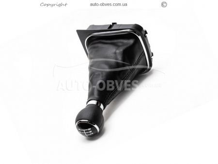 Gear knob Volkswagen Golf 6 - type: gear knob and case 6 mortar фото 2