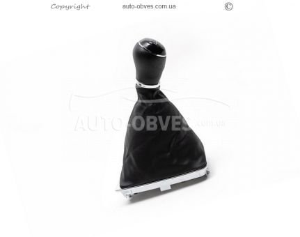 Gear knob Volkswagen Golf 7 - type: gear knob and case 6 mortar фото 0