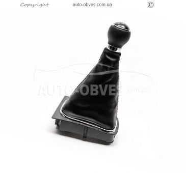 Gear knob Volkswagen Jetta 2006-2011 - type: knob and gearbox cover 6 mortar фото 3