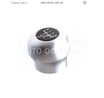 Gear knob Volkswagen T5 2010-2015 - type: aluminum фото 0