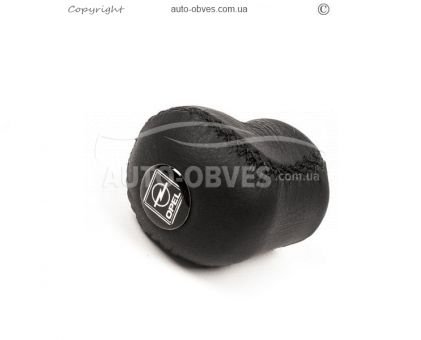 Gear knob Opel Omega B 1994-2003 - type: leather фото 0
