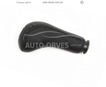 Gear knob Volkswagen Bora 1998-2004 - type: leather фото 1