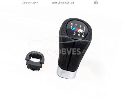 Gear knob BMW 3 series E90 91 92 93 2005-2011 - type: oem фото 1