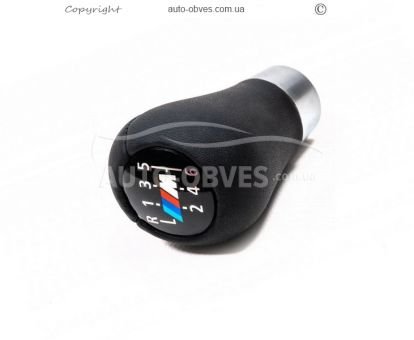 Gear knob BMW 5 series E60 61 2003-2010 - type: oem 6 gears фото 0
