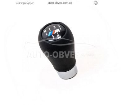 Gear knob BMW 5 series E60 61 2003-2010 - type: oem 5 gear фото 1