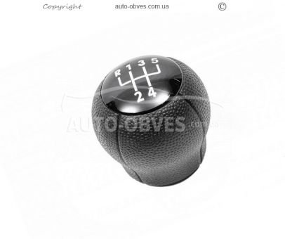 Gear knob Opel Astra G classic 1998-2012 - type: type 2 - 5 mortar фото 0