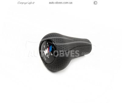 Ручка КПП BMW 3 series E36 1990-2000 - тип: v2 5ст шкірзам чорний гладкий фото 3