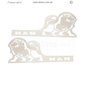 Handle trim with MAN F2000 logo фото 0