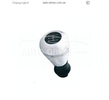 Gear knob Peugeot 307 - type: gear knob aluminum фото 0
