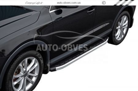Профільні підніжки Audi Q5 - style: Range Rover фото 1