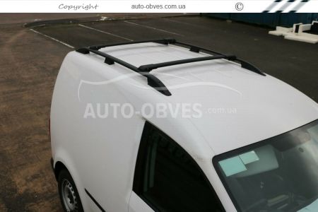 Roof rails VW Caddy - type: pc crown, color: black фото 4