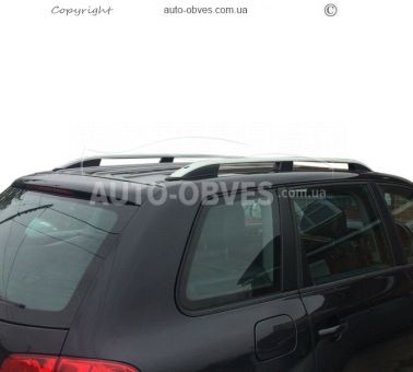 Roof rails Volkswagen Touareg 2002-2010 - type: pc crown фото 4